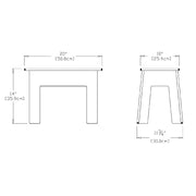 Handy Stool/Table Stools Loll Designs 