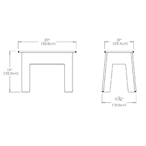 Handy Stool/Table Stools Loll Designs 