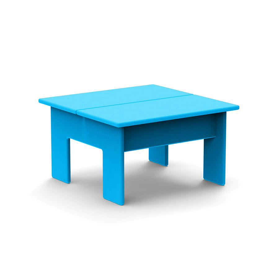 Lollygagger Ottoman/Side Table ottomans Loll Designs Sky Blue 