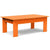 Lollygagger Rectangular Cocktail Table Coffee Tables Loll Designs Small: 32" Width Sunset Orange 