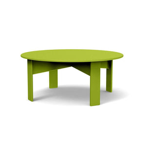 Lollygagger Round Cocktail Table Dining Tables Loll Designs Leaf Green 