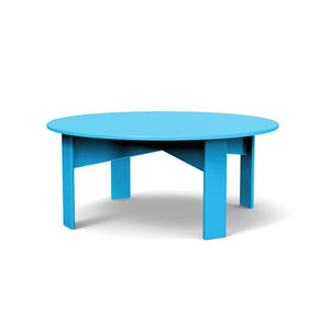 Lollygagger Round Cocktail Table Dining Tables Loll Designs Sky Blue 