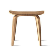 Cherner Ottoman ottomans Cherner Chair Natural Walnut None 