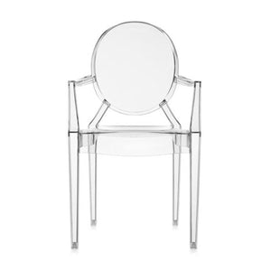 Lou Lou Ghost - Child's Chair kids Kartell Transparent Crystal 