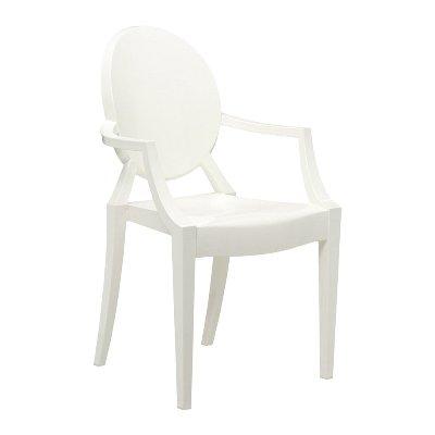 Louis Ghost Side/Dining Kartell Glossy White 