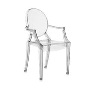 Louis Ghost Side/Dining Kartell Smoke Grey 