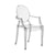 Louis Ghost Side/Dining Kartell Smoke Grey 