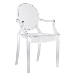 Louis Ghost Side/Dining Kartell Transparent Crystal 
