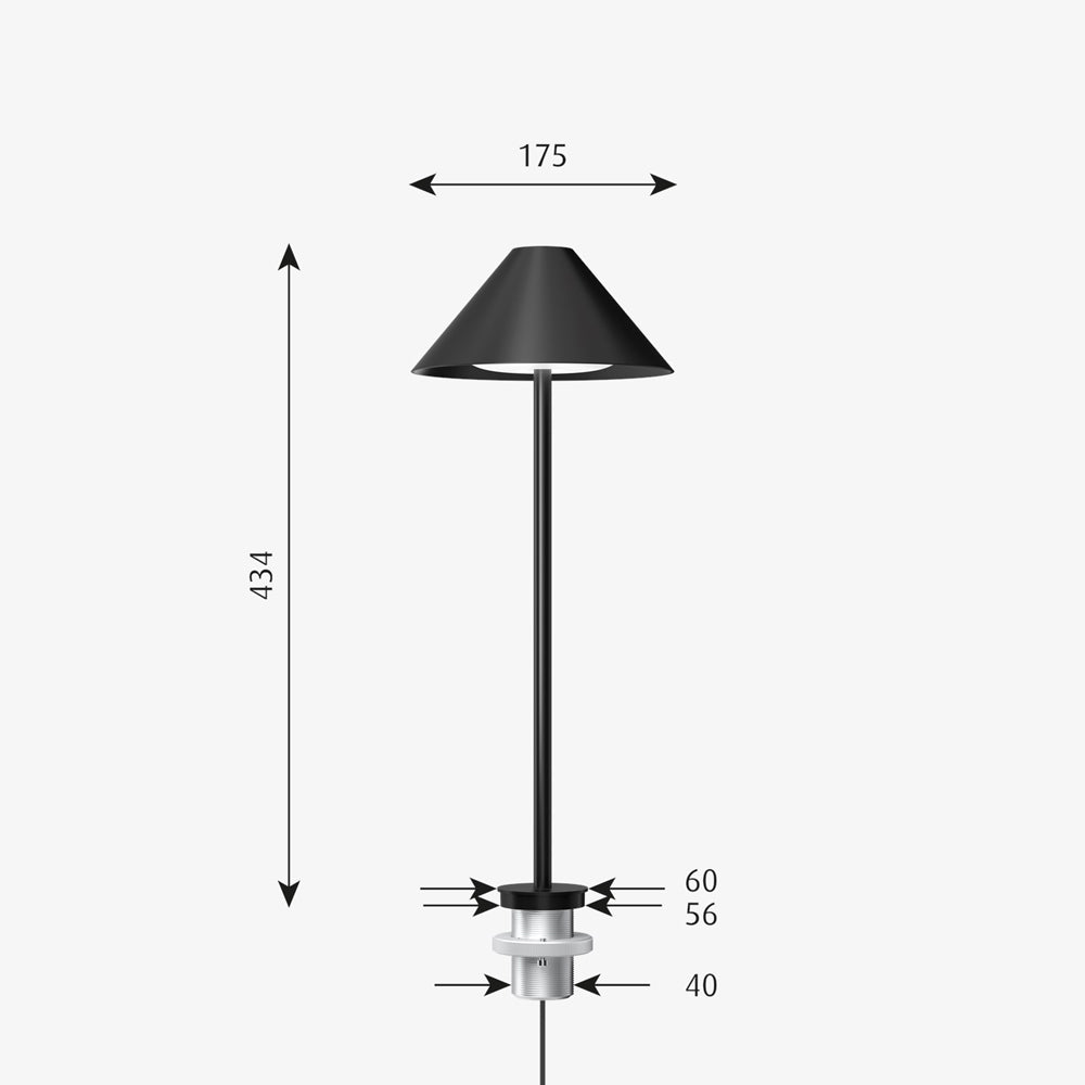 Keglen LED Table Lamp Table Lamps Louis Poulsen 