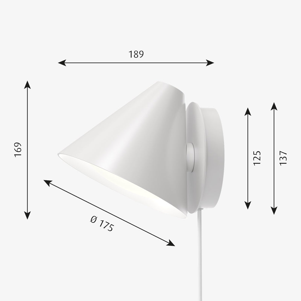 Keglen LED Wall Sconce Wall Lights Louis Poulsen 