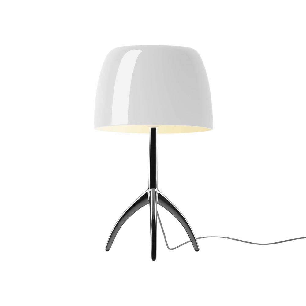 Lumiere Table Lamp Table Lamp Foscarini Large Black Chrome White