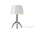 Lumiere Table Lamp Table Lamp Foscarini Large Black Chrome White