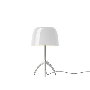 Lumiere Table Lamp Table Lamp Foscarini Small Aluminum White