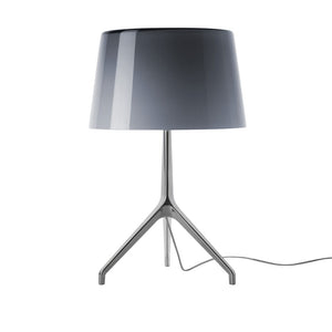 Lumiere XX Table Lamp Table Lamp Foscarini XXL Aluminum Grey