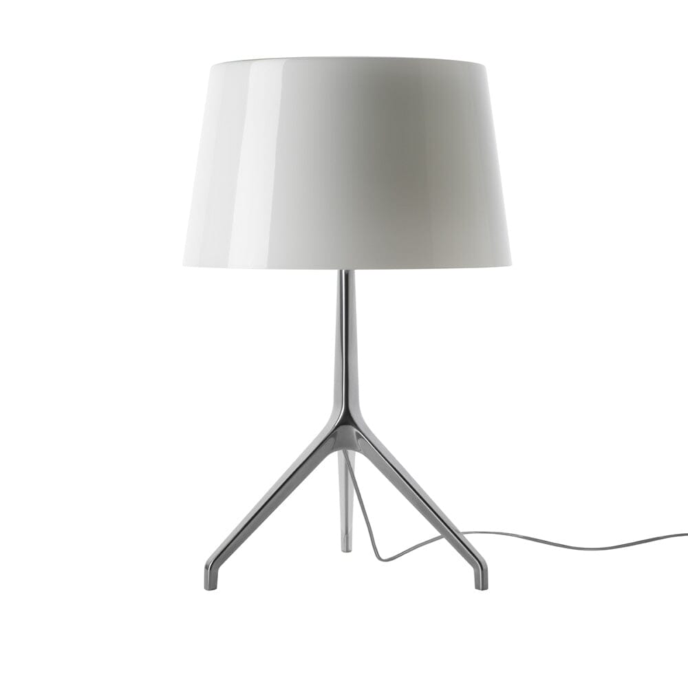 Lumiere XX Table Lamp Table Lamp Foscarini XXL Aluminum White