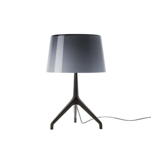 Lumiere XX Table Lamp Table Lamp Foscarini XXS Black Chrome Grey
