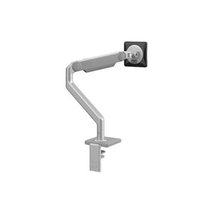 M2.1 Monitor Arm - Quick Ship Accessories humanscale Polished Aluminum with White Trim 
