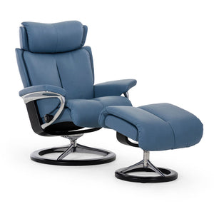 Magic Chair and Ottoman With Signature Base Office Chair Stressless 