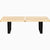 Nelson Bench Benches herman miller 48-inches Wide Wood Base Natural Maple Slat Finish