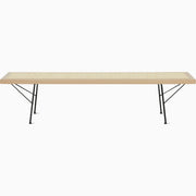 Nelson Cane Bench Benches herman miller 60 Inch Natural Maple Black