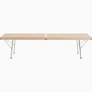 Nelson Platform Bench - Metal Legs Benches herman miller 60 Wide Metal Base Maple