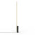 T.O Floor Lamp Floor Lamps Pablo Black Marquina Marble Brass 