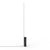 T.O Floor Lamp Floor Lamps Pablo Black Marquina Marble Chrome 