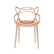 Masters Chair Metallic Side/Dining Kartell Copper 