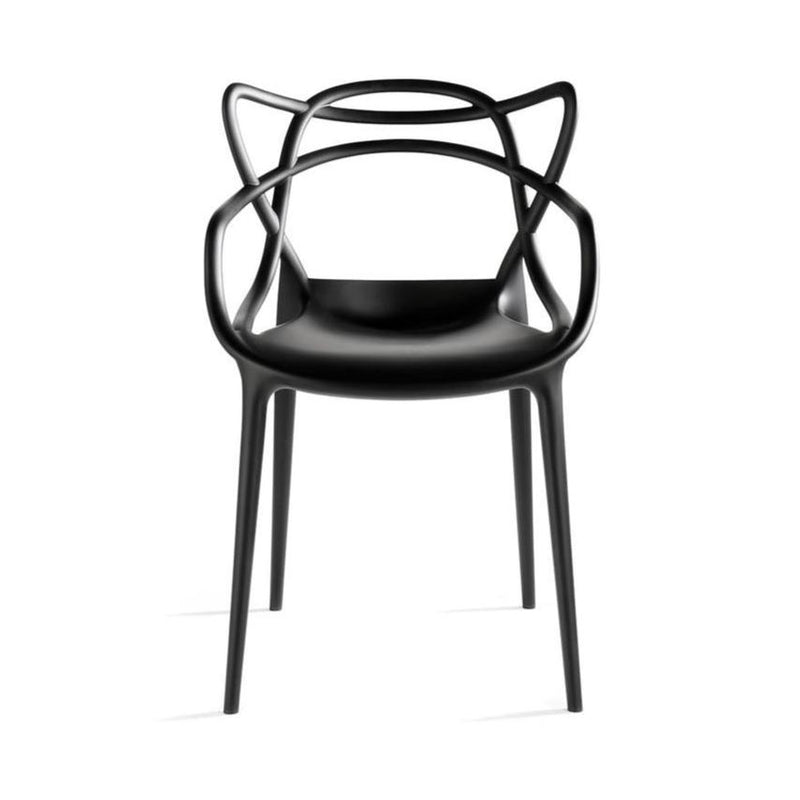 Masters Chair 4-Pack Special Price Side/Dining Kartell Black 4 Chairs 