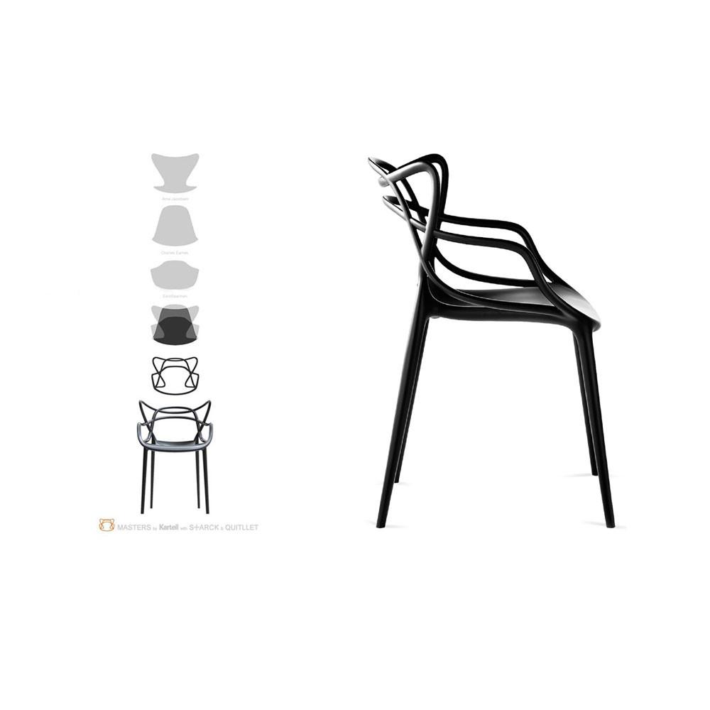 Masters Chair 4-Pack Special Price Side/Dining Kartell 