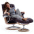 Mayfair Chair and Ottoman With Signature Base Stressless 