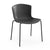 Bertoia Molded Shell Side Chair - Stacking Side/Dining Knoll Medium Grey Black 