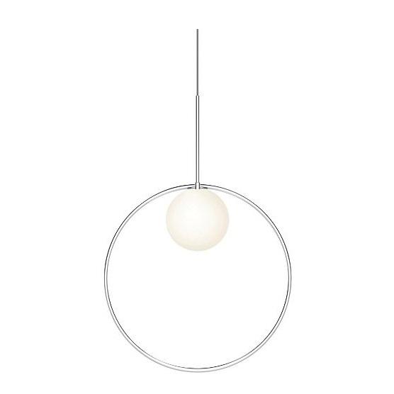 Bola Halo Led Pendant Pendant Lights Pablo Chrome 18" 