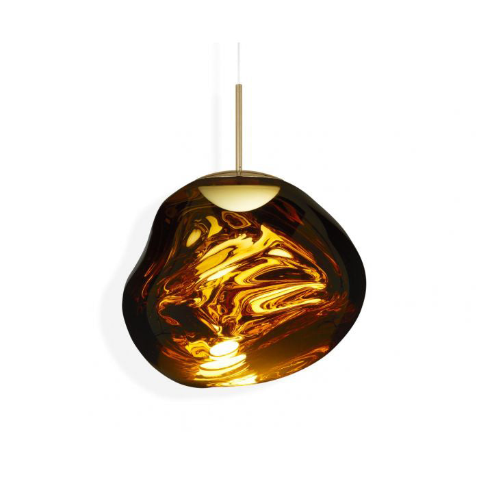 Melt LED Pendant Light suspension lamps Tom Dixon Gold 