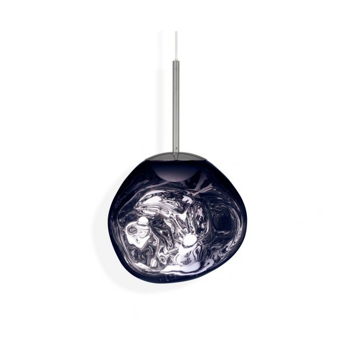 Melt Mini LED Pendant Light suspension lamps Tom Dixon Smoke 