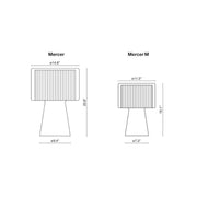 Mercer Table Lamp Table Lamps Marset 