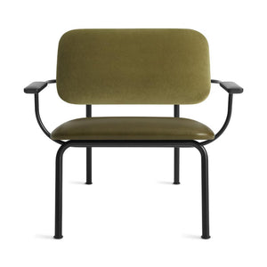 Method Lounge Chair lounge chair BluDot Loden Velvet / Loden Leather 
