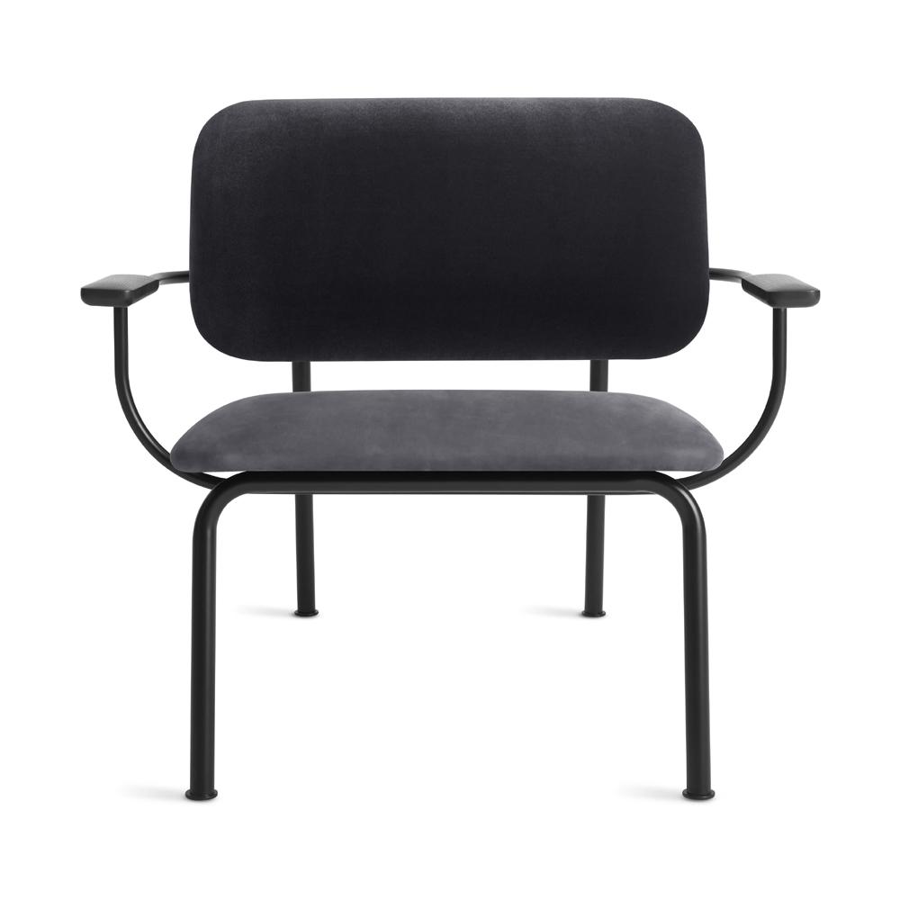 Method Lounge Chair lounge chair BluDot Skidway Ink / Ink Leather 