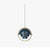 Multi-Lite Pendant Light hanging lamps Gubi Brass Base/Midnight Blue 