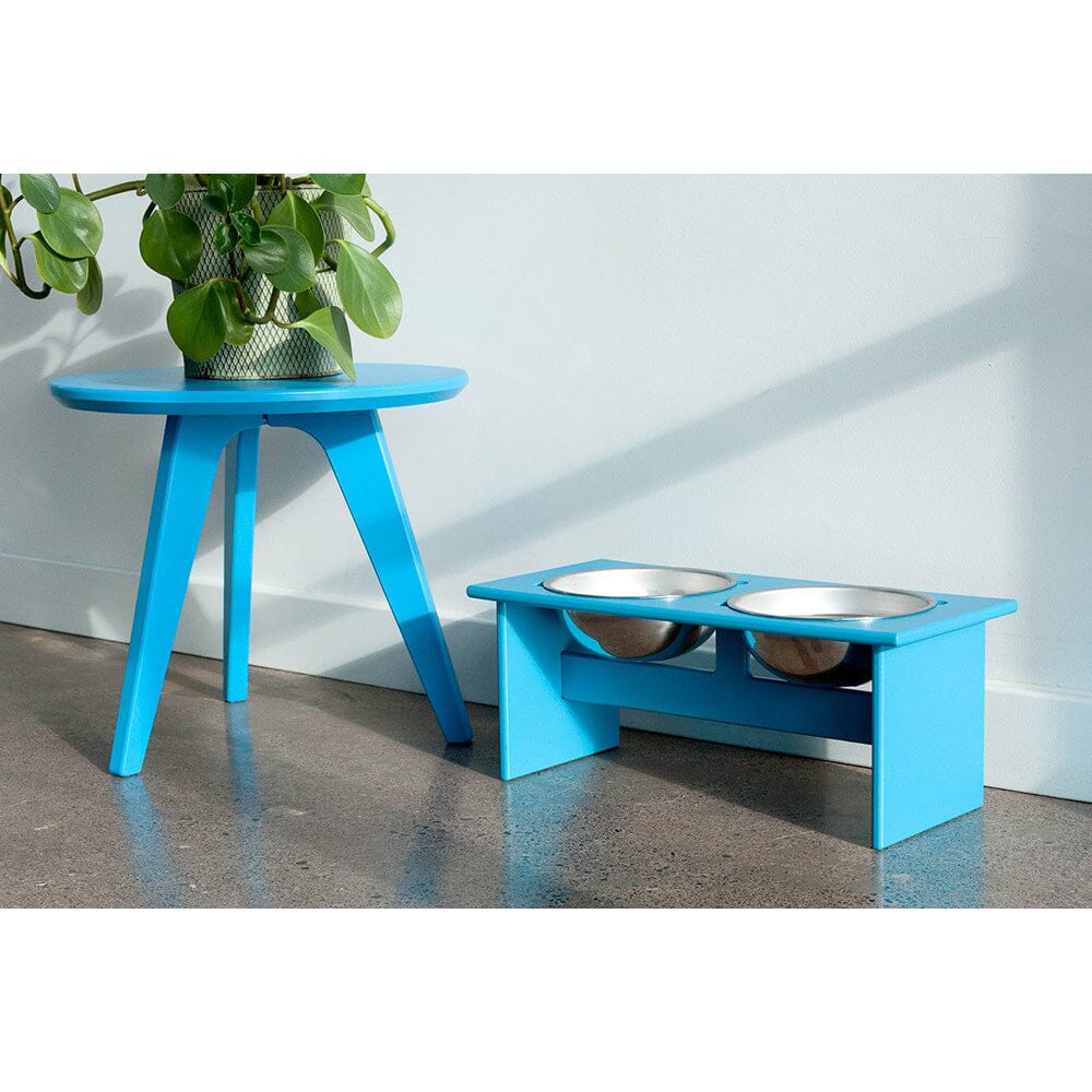 Minimalist Double Dog Bowl Stools Loll Designs 