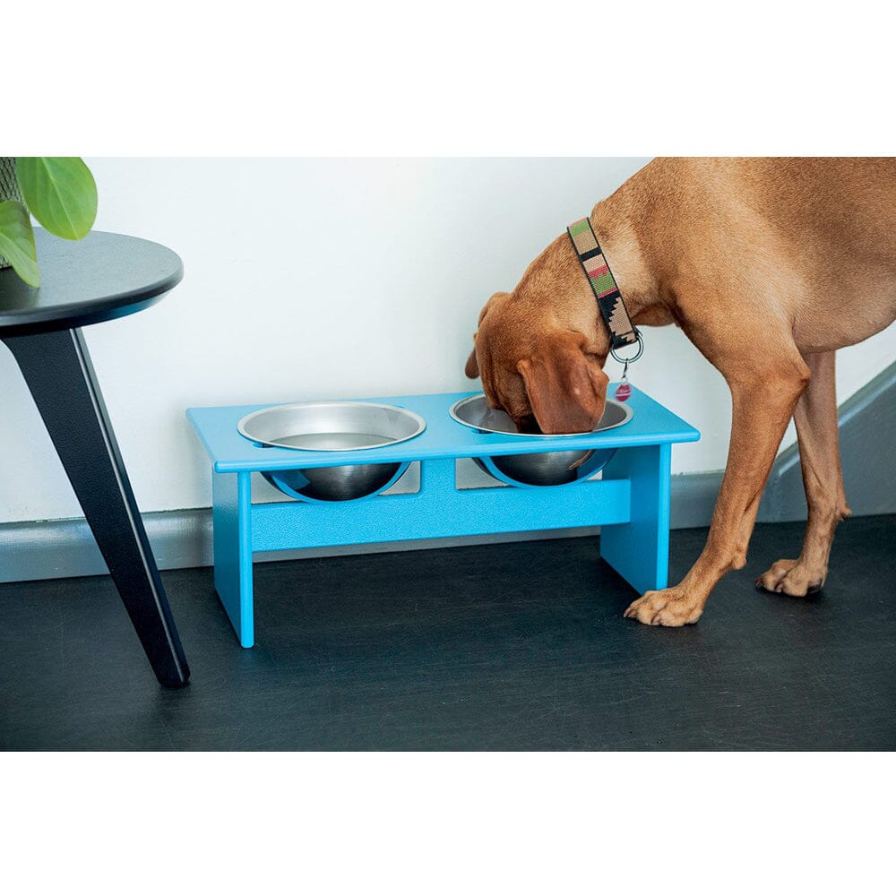 Minimalist Double Dog Bowl Stools Loll Designs 