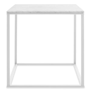 Minimalista Side Table side/end table BluDot White / Marble 