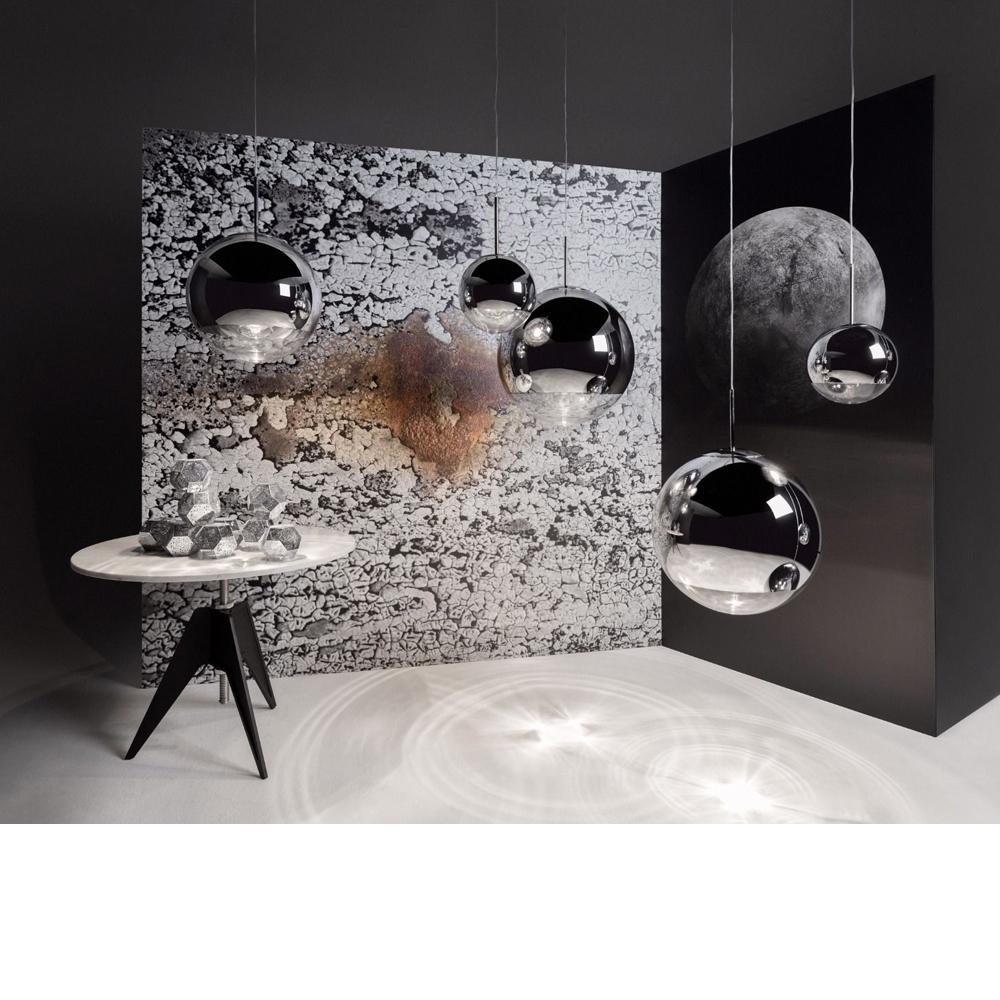 Mirror Ball Pendant hanging lamps Tom Dixon 