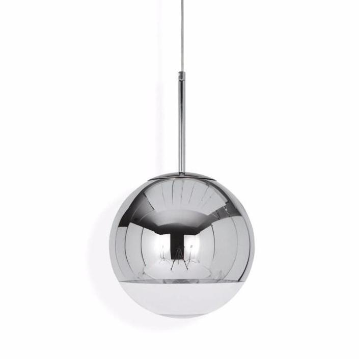 Mirror Ball Pendant hanging lamps Tom Dixon Small Chrome 