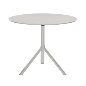 Miura Fixed Round Table Tables Plank Small: 39 in diameter White 