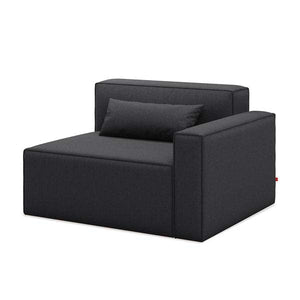 Mix Modular Arm Chair Sofa Gus Modern Right Orientation Mowat Raven 