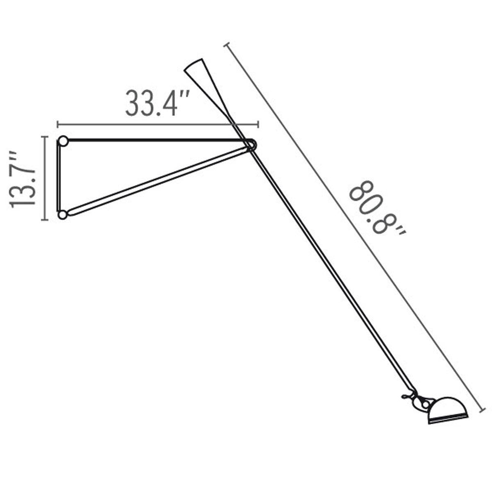 Model 265 wall / ceiling lamps Flos 