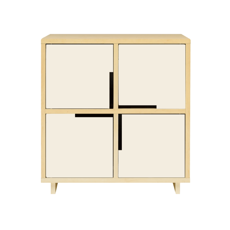 Modu-Licious #3 by BluDot storage BluDot Maple Ivory 