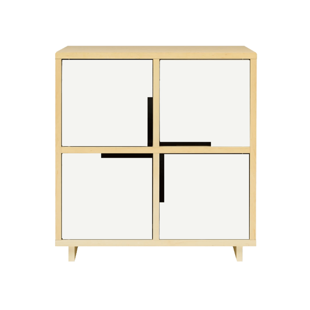 Modu-Licious #3 by BluDot storage BluDot Maple White 