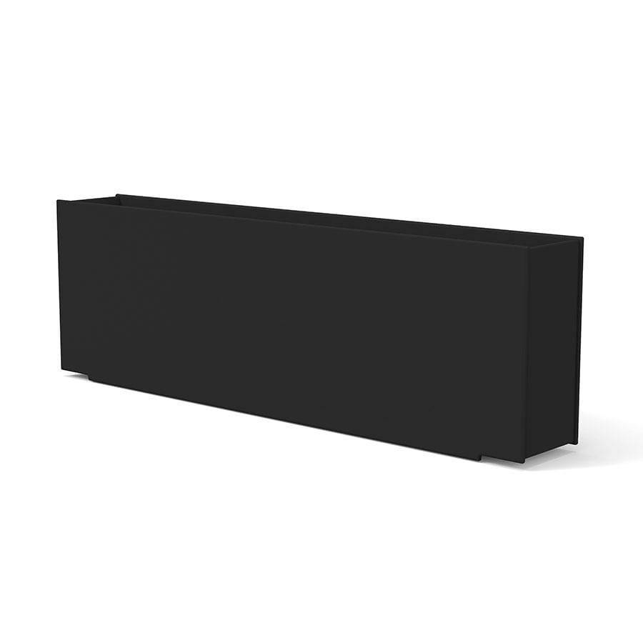 Mondo Skinny Planter planter Loll Designs Black Quad 